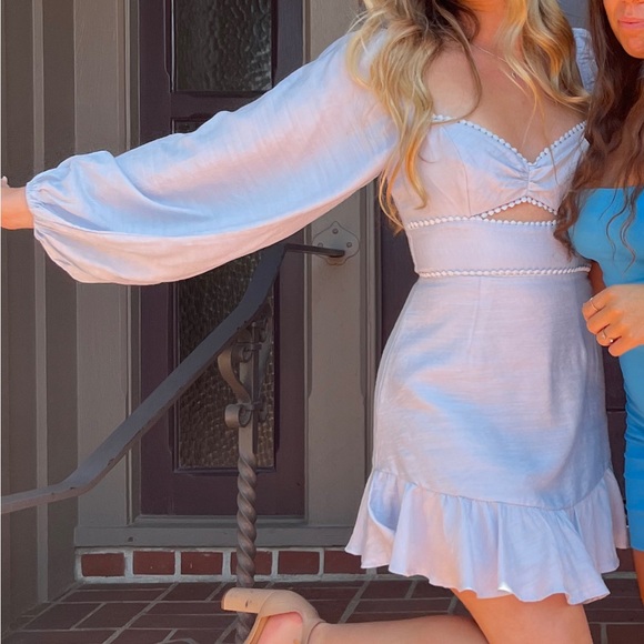 hello molly light blue dress - Picture 1 of 3